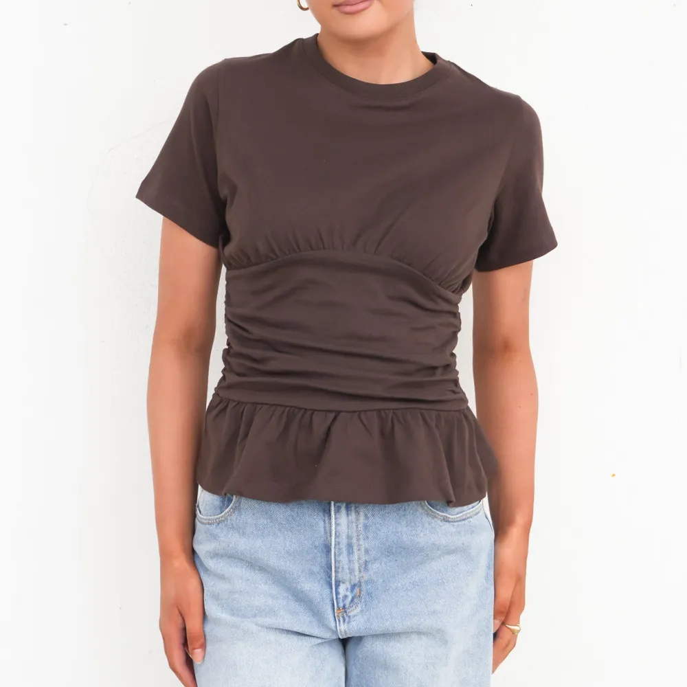 Fitted Easygoing Layer Casual Tee