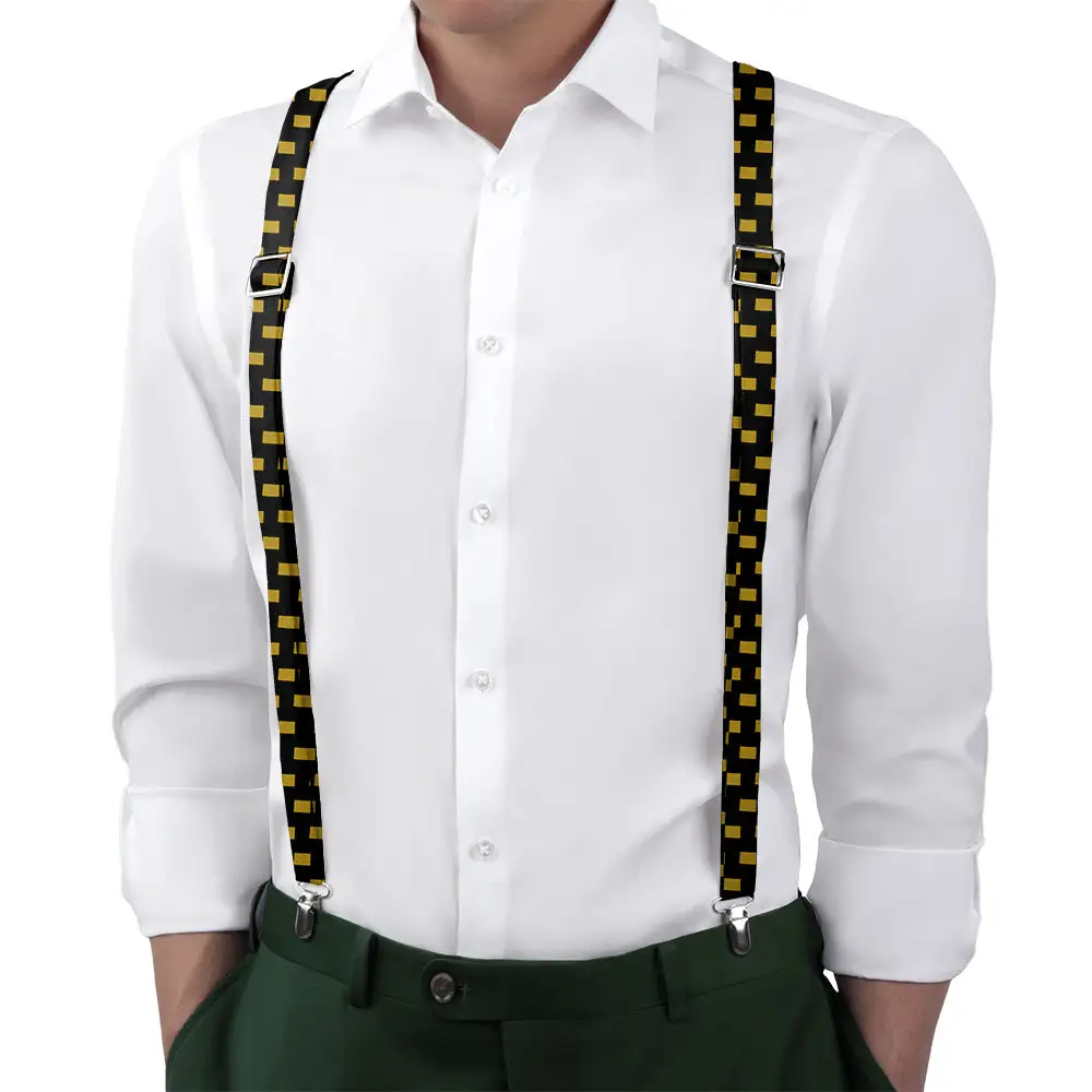 Patterned Pattern Motif Suspenders