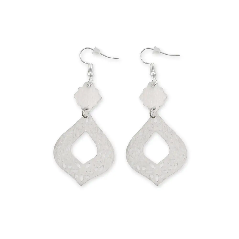 Balanced Layered Artful Statement Earrings