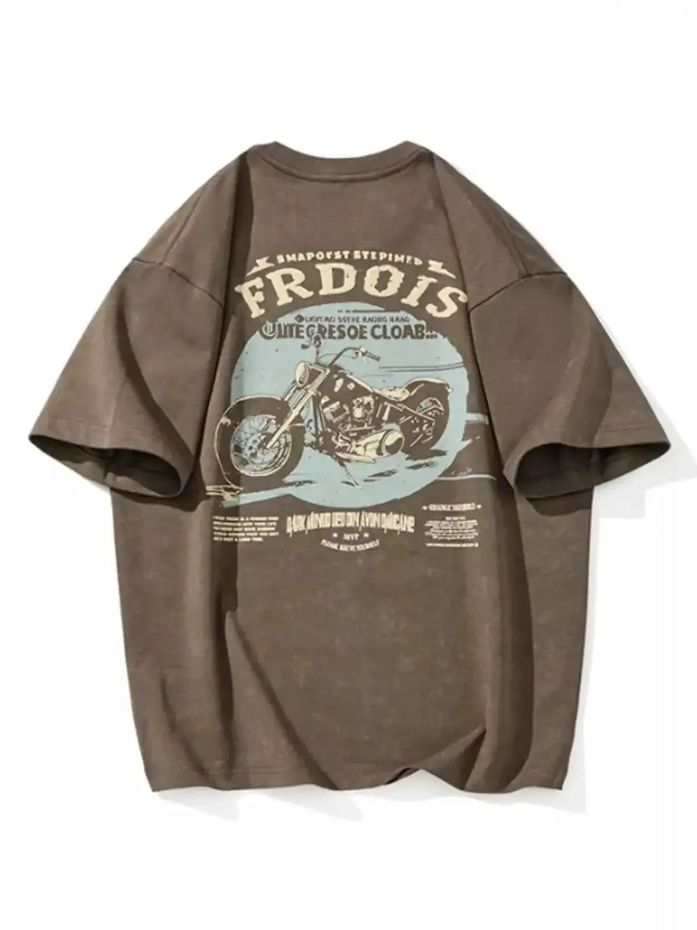 Lightweight Round Neck Short Sleeve T-Shirt