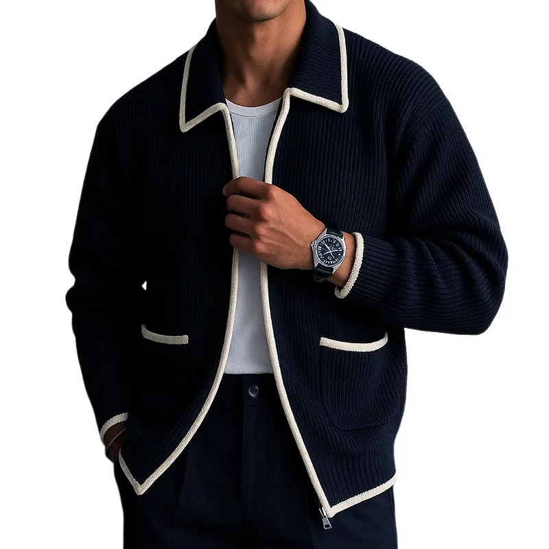 Buttoned Lounge Knit Cardigan
