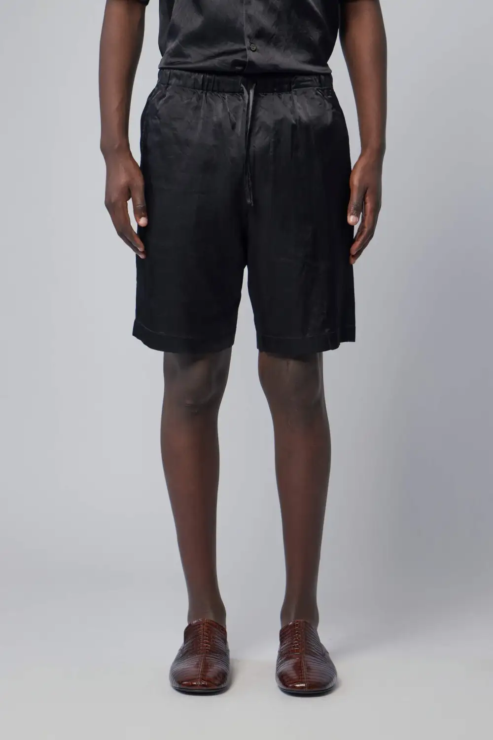 Cotton Viscose Shorts