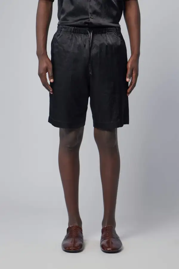 Cotton Viscose Shorts