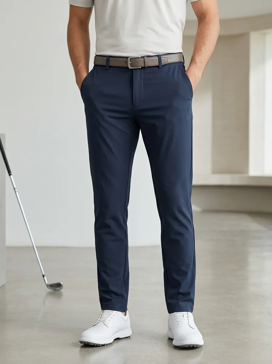 Men's Comfort-Fit Flex Golf Trousers