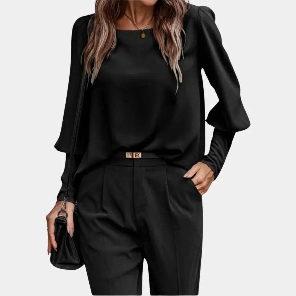 Button Detail Blouse
