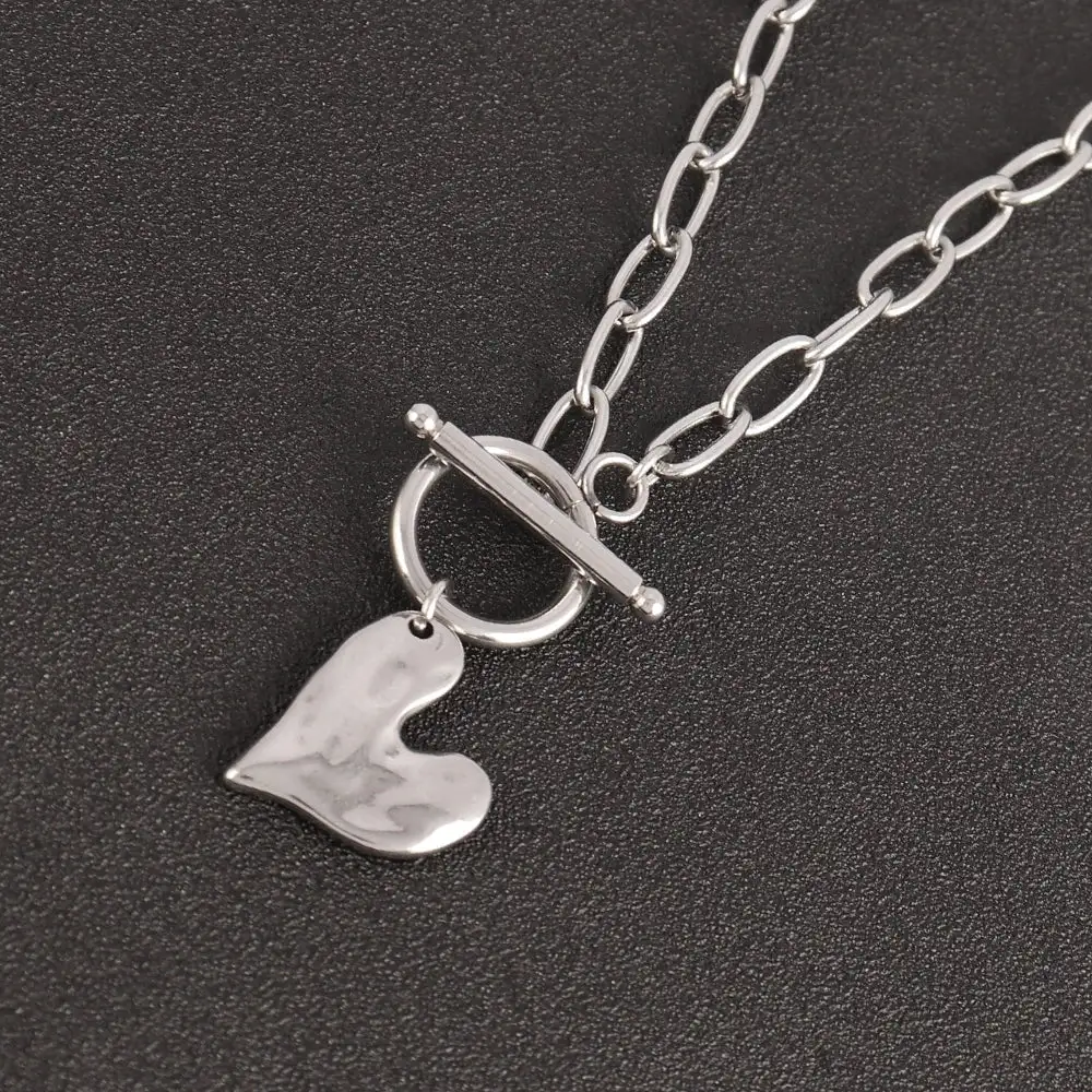 Gathered Heart Necklace