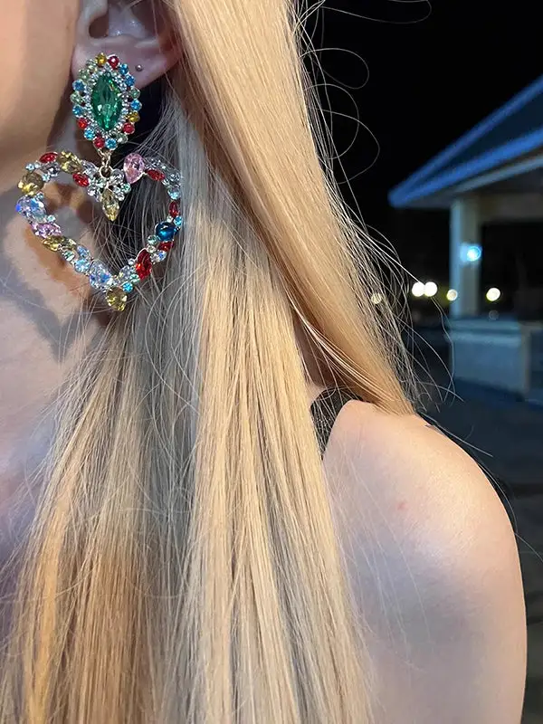 Delicate Statement Drop Earrings