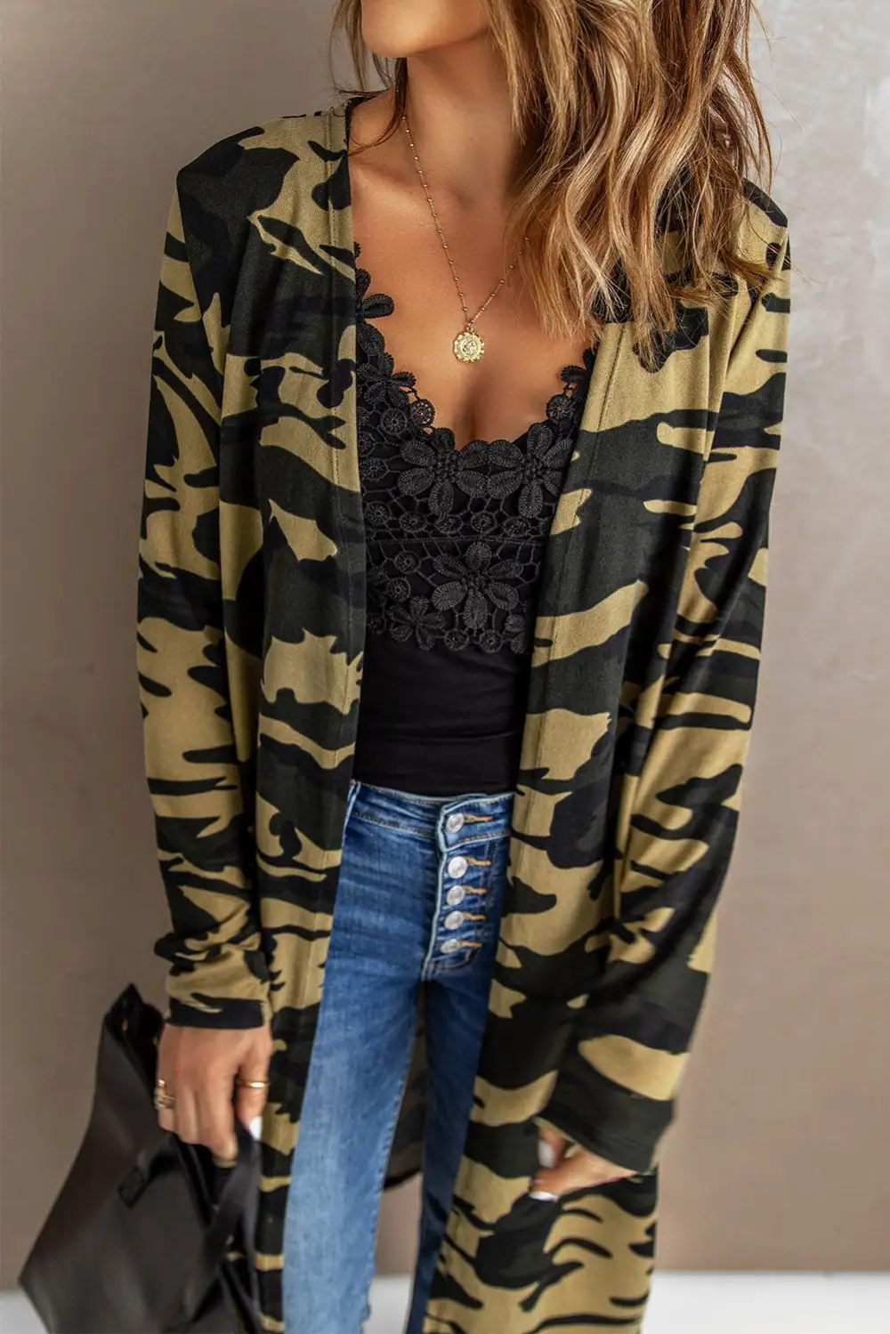 Longline Knit Cardigan