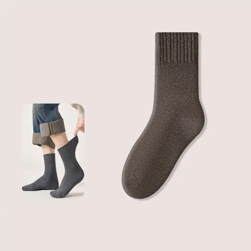Cozy Thermal Terry Crew Socks
