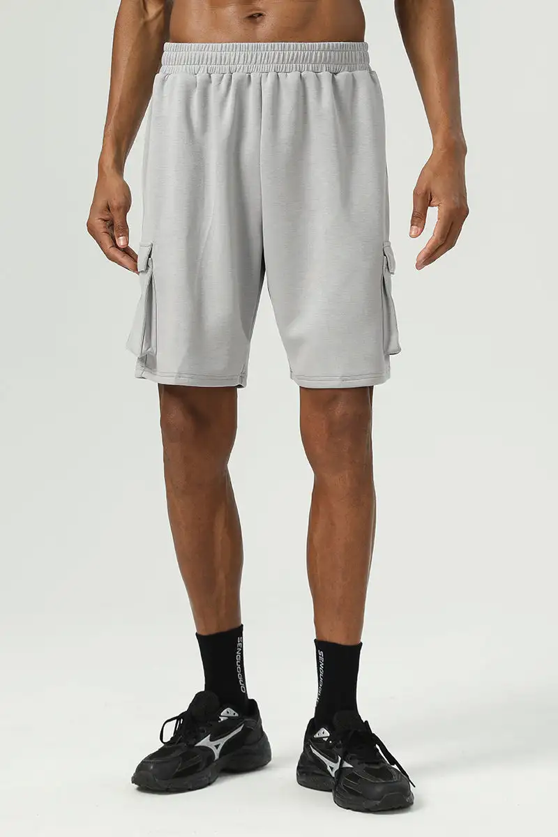 Quick Dry Breathable Side Pocket Athletic Shorts