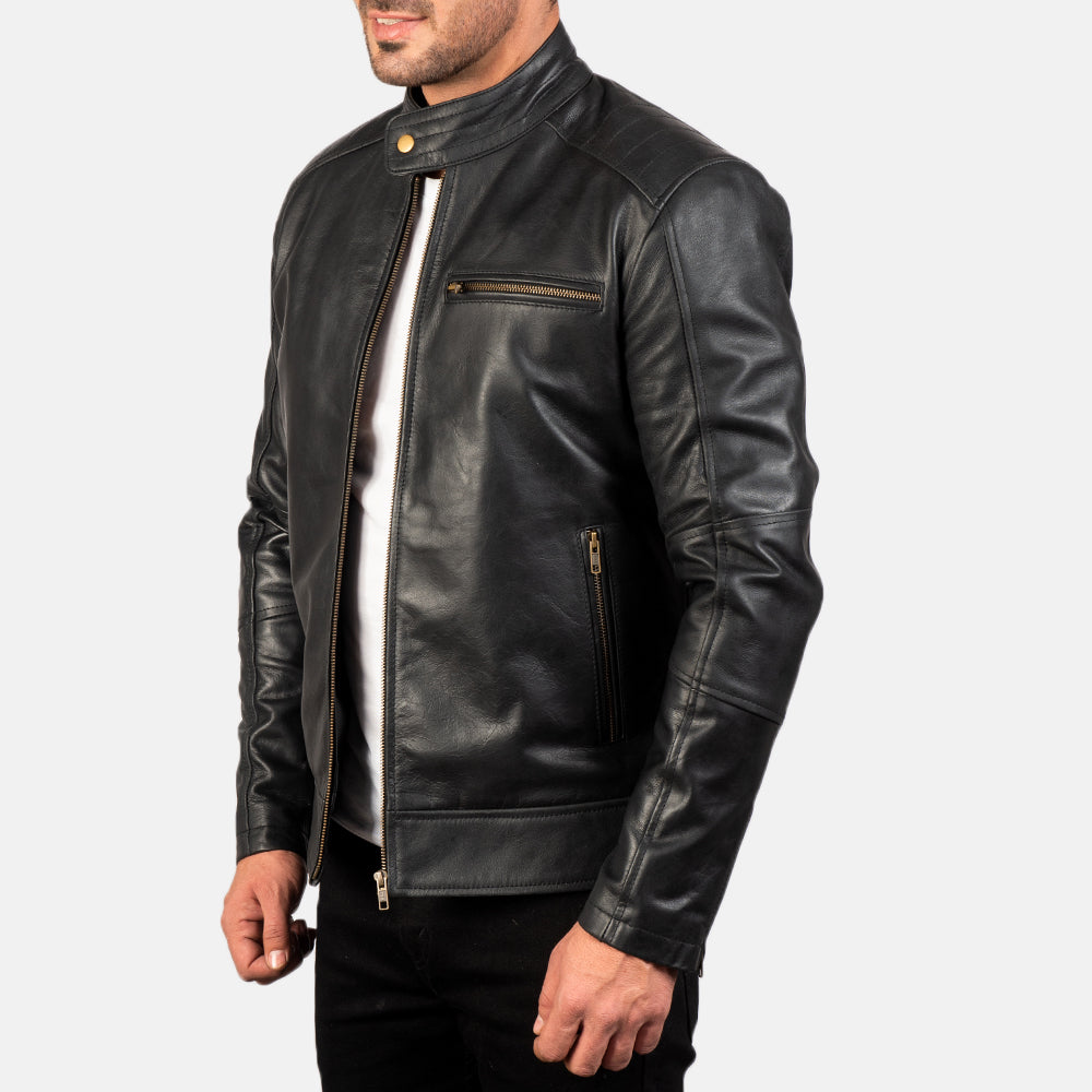 Men's Modern Biker Leather Jacket