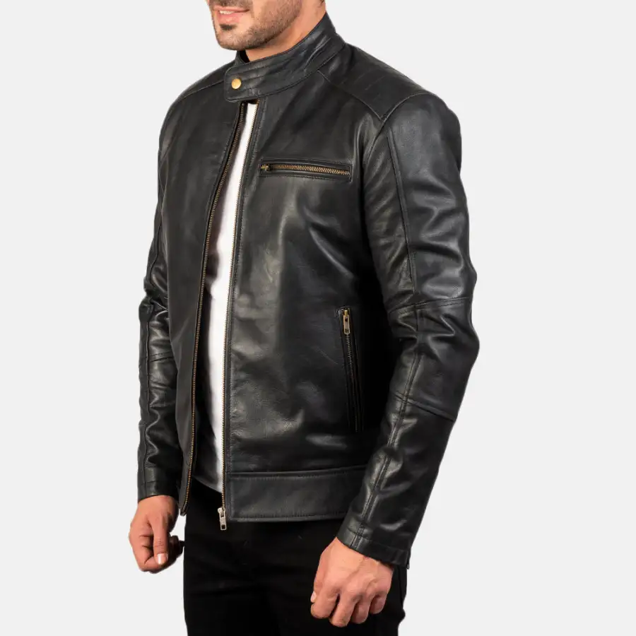 Men's Modern Biker Leather Jacket