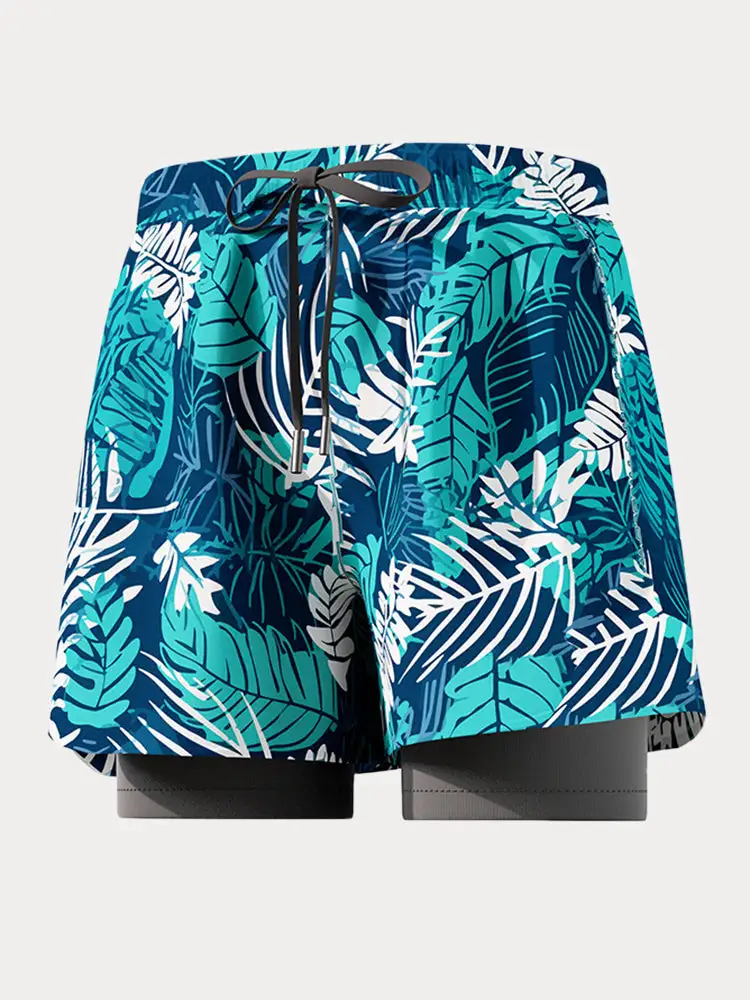Printed Quick Dry Boardshorts
