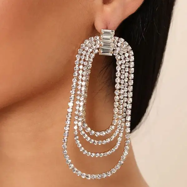Rhinestone Earrings