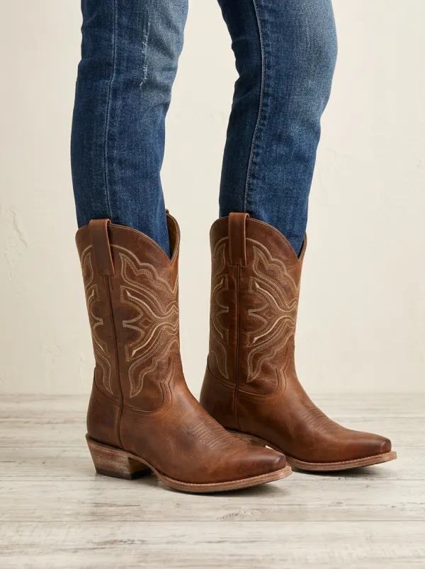 Unisex Retro Pattern Western Cowboy Boots