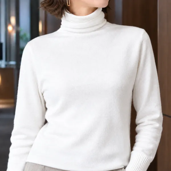 Turtleneck Polished Sweater