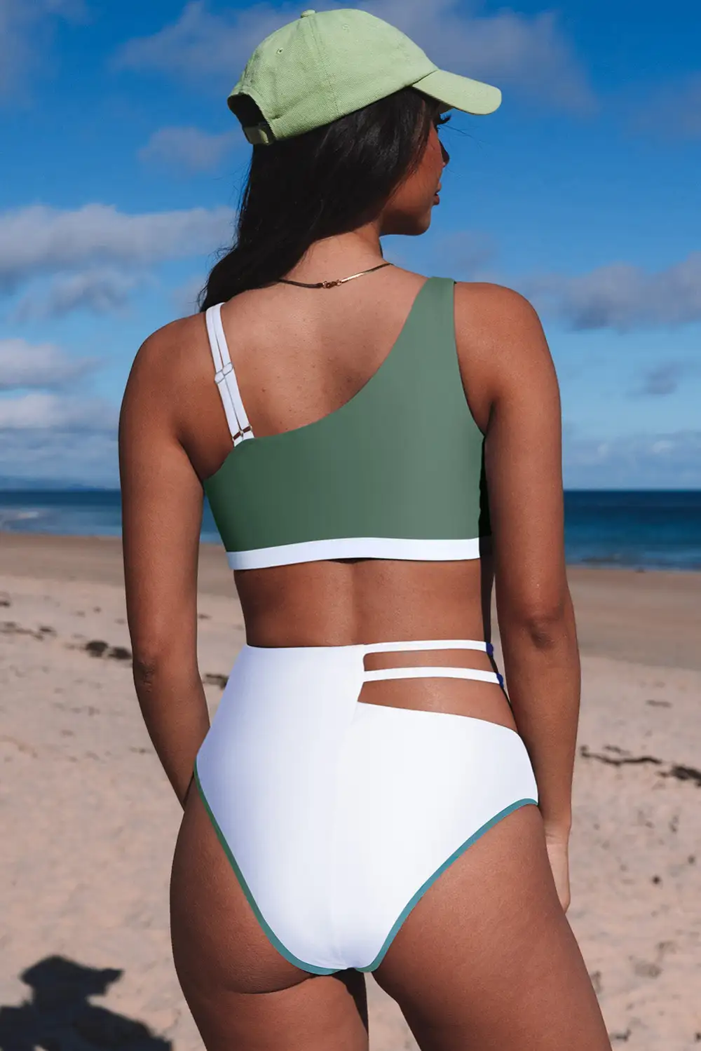 Swimwear Solid Bodycom Party Bikinis