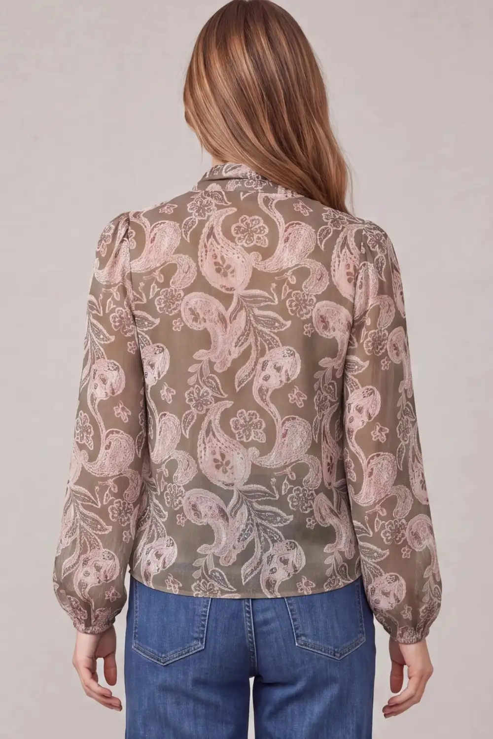 Chiffon Print Blouse