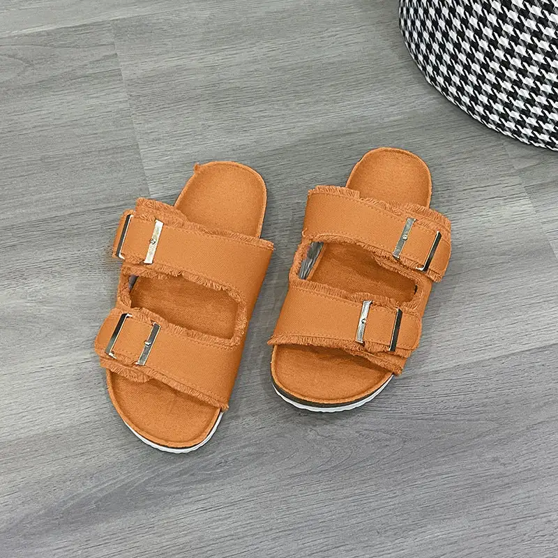Lightweight Open-Toe Flat Sandals