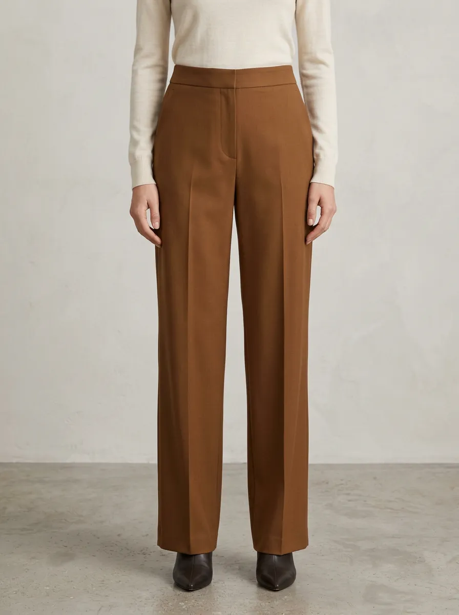 Tailored Contour Tailored Wide-Leg Trousers