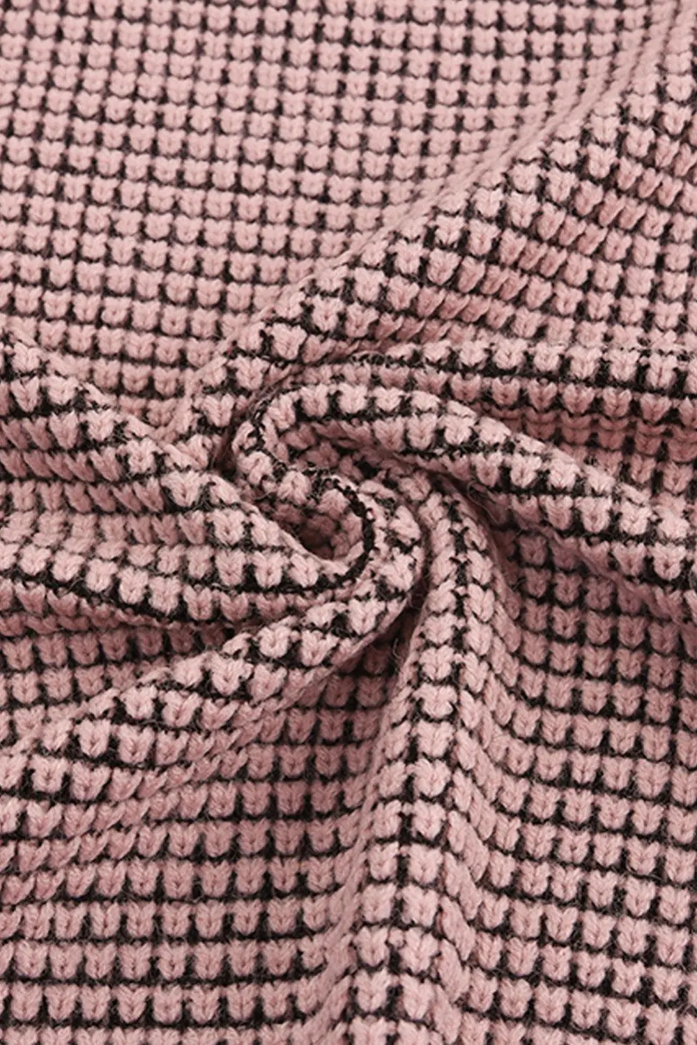 Heathered Open-Front Longline Cardigan