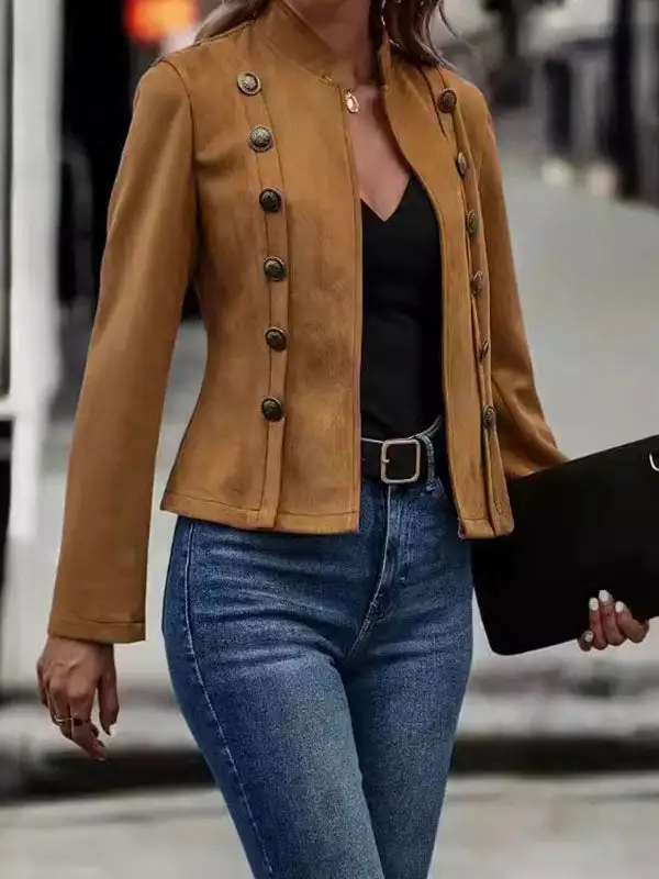 Button Front Jacket Bovenkleding
