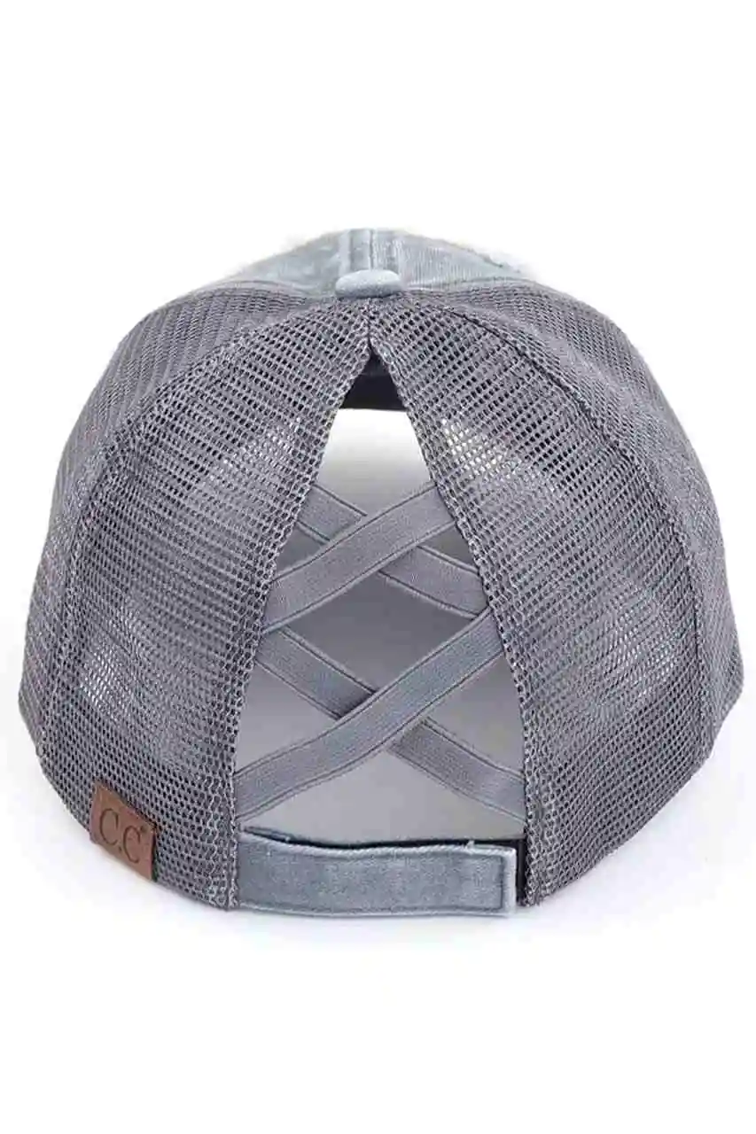 Distressed Top Cap