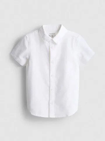 1.5-7yrs | Short Sleeve Oxford Shirt