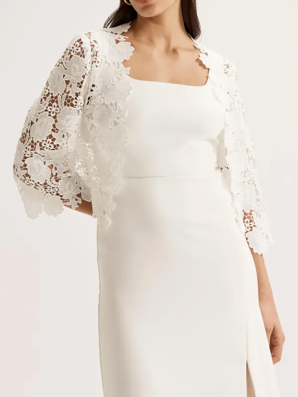 Trina Open Neckline Jacket