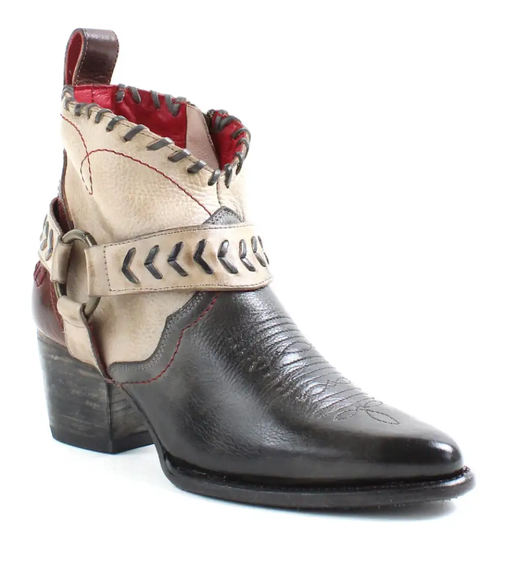 Harness Woven Western Boots