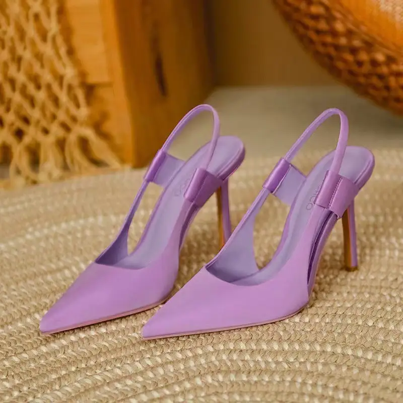 Slip On Pointed Toe Sandals
