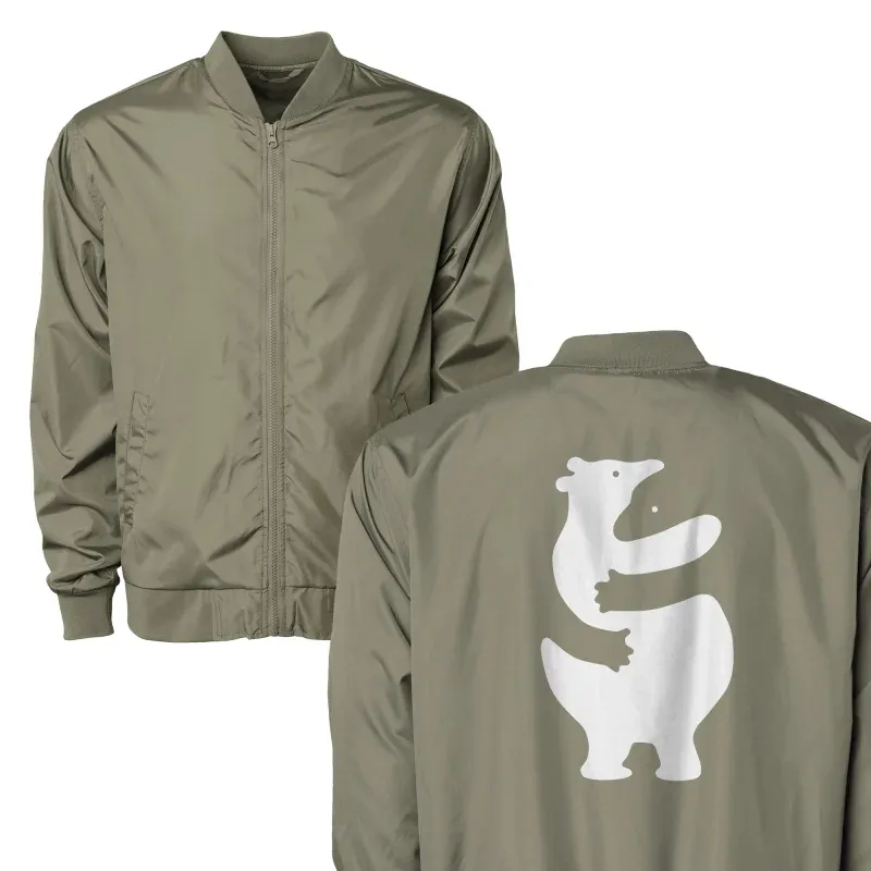 Hugging Animals Art Bomber Jacket