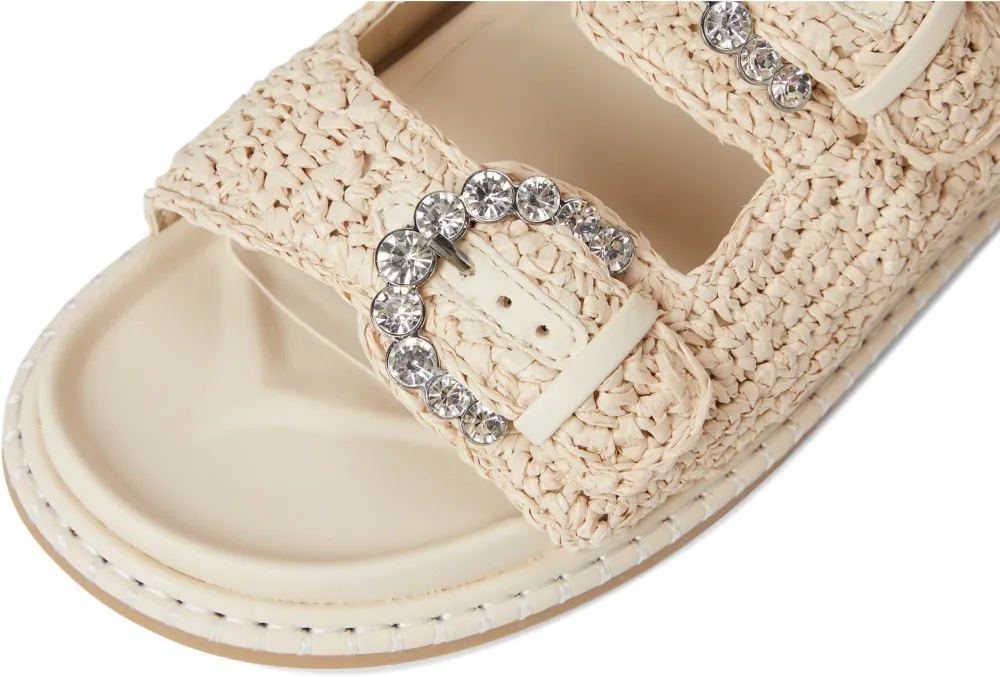 Slip On Block Heel Sandals
