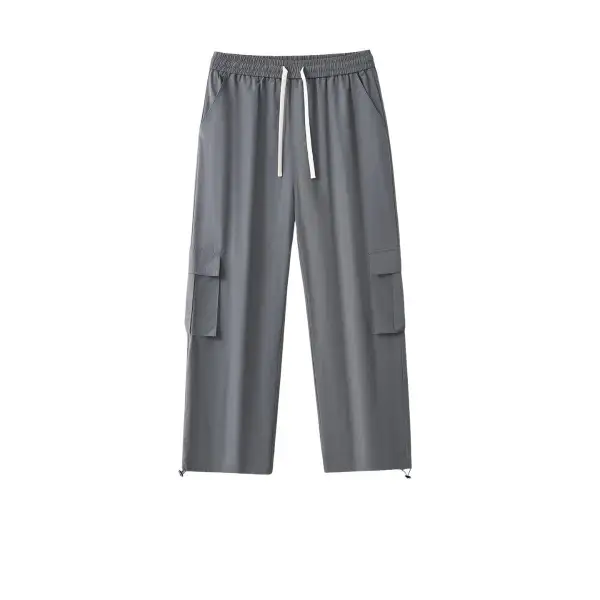 Baggy Fit Cargo Men's Casual Pants