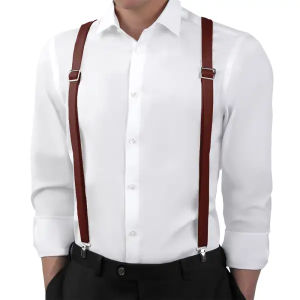 Refined Versatile Wedding Suspenders