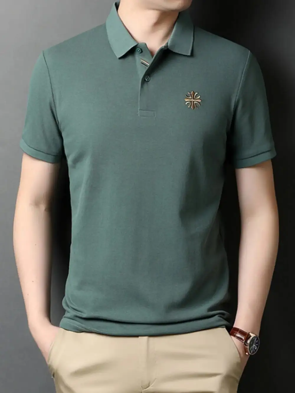 Clean Collared Polo Shirt