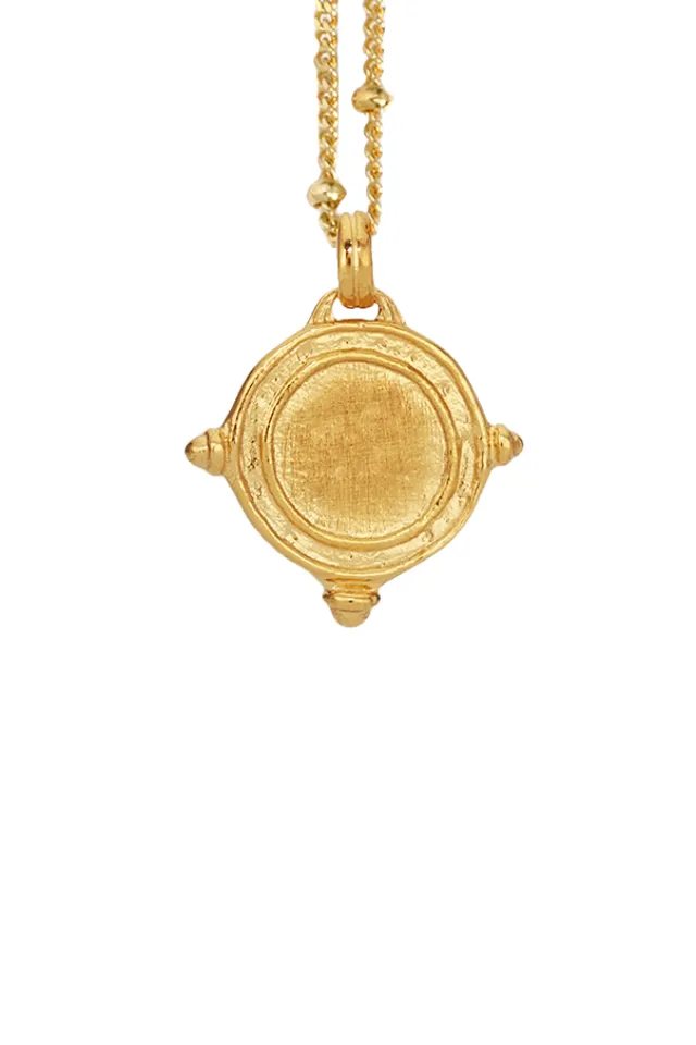 Cross Coin Necklace