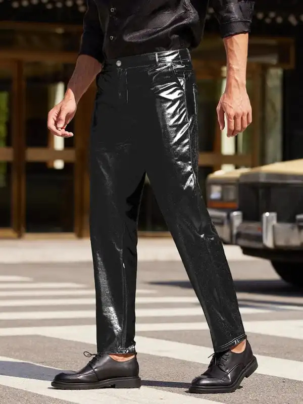 Metallic Shiny Party Pants