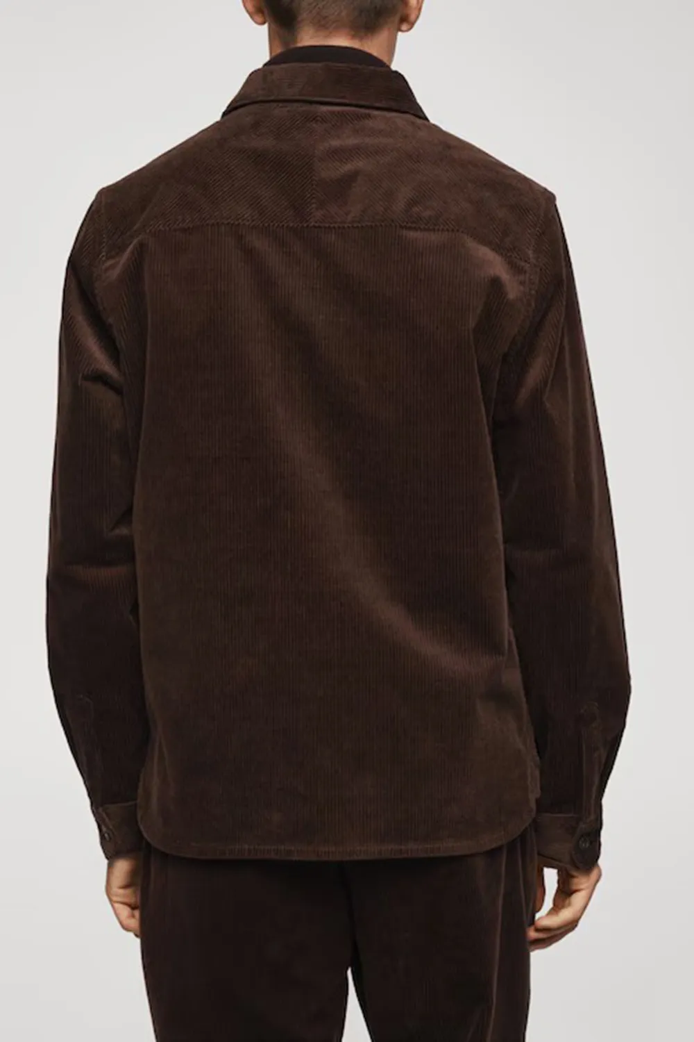 Corduroy Pockets Overshirt