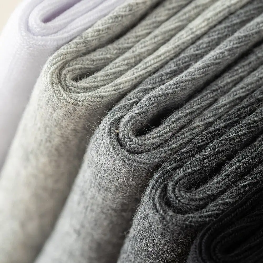 100% Cotton Crew Socks