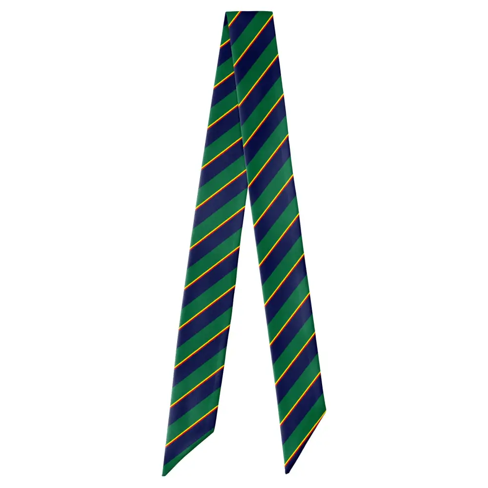 Federal Stripe Pattern Hair Scarf