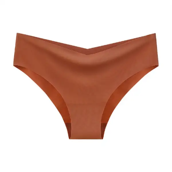 V-shaped Waistband Seamless Panties