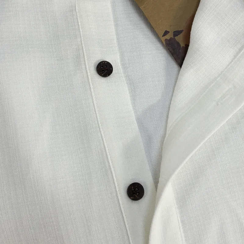 Textured Camp Shirt