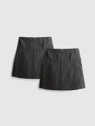 7-15yrs | 2pk Pleated School Skirts
