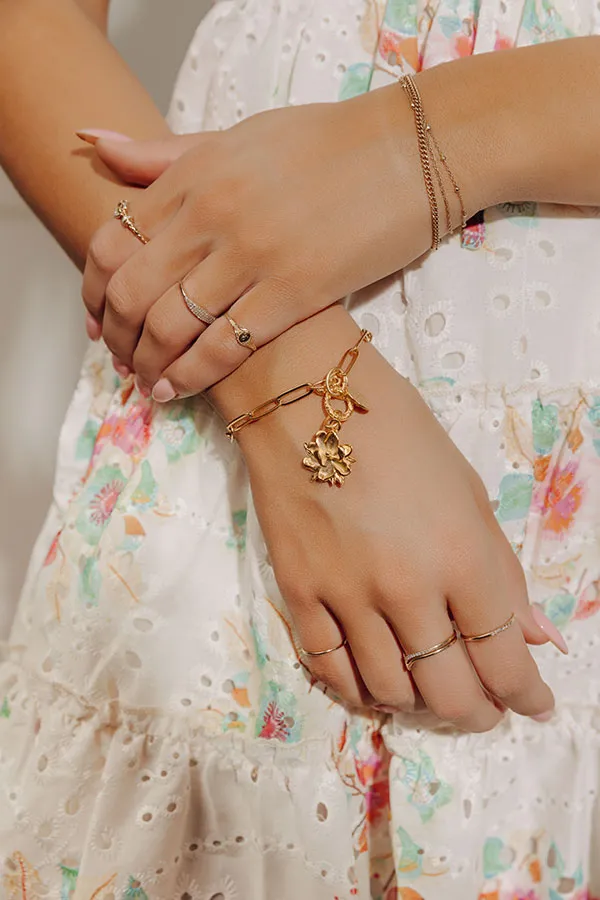 Paperclip Charm Bracelet