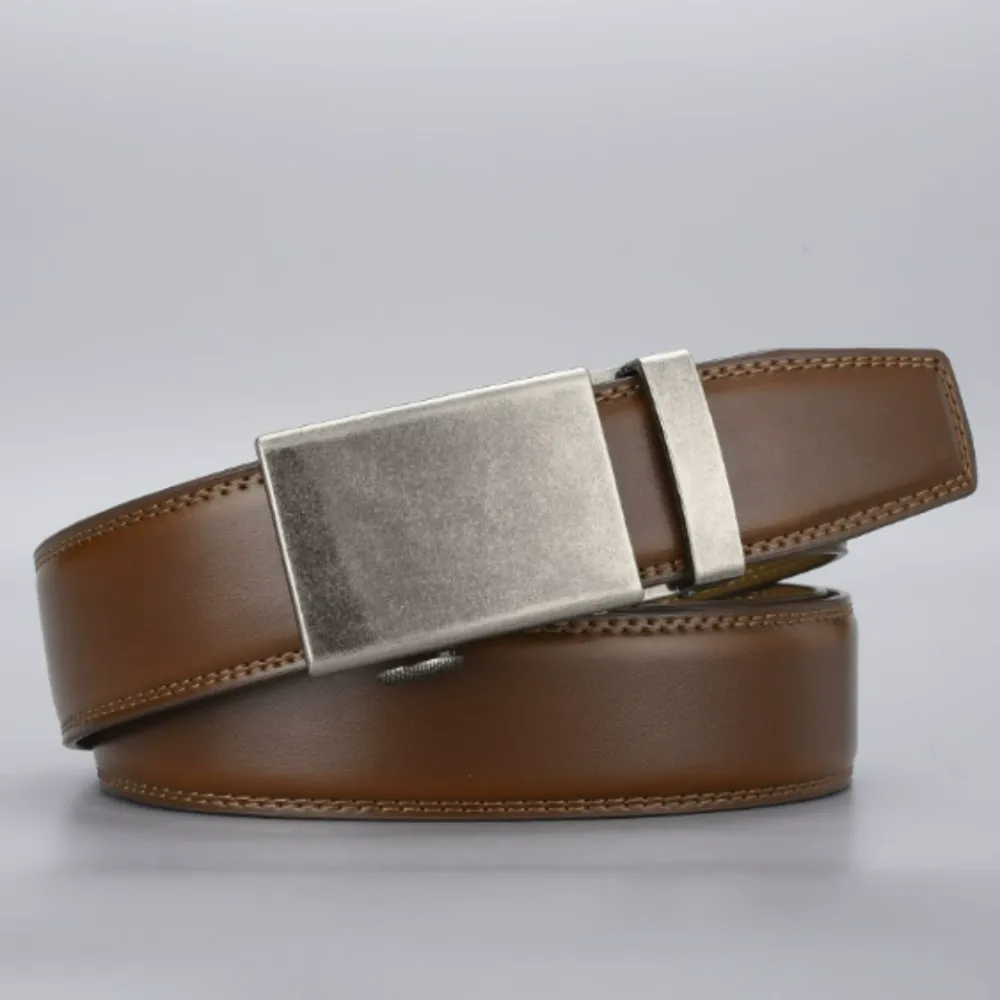 Sleek Leather Belt