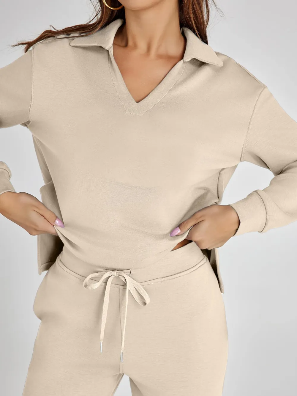 【🔥Final Day Promotion】Women's  Two-piece Casual Long-sleeved Sportswear Suit✨