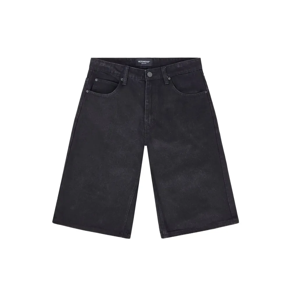 Victory Peak Loose Denim Shorts