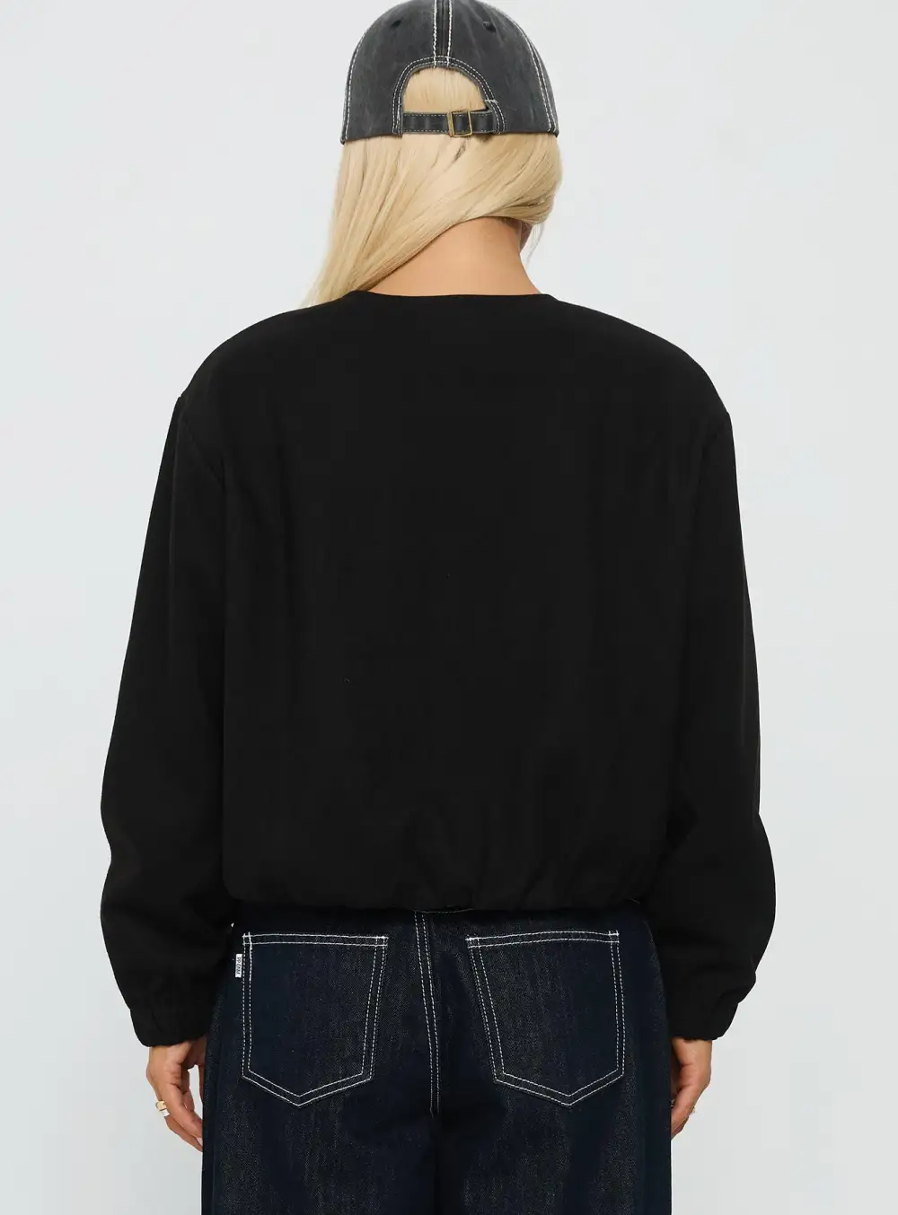 Women’s Easy Layer Faux Suede Bomber Jacket