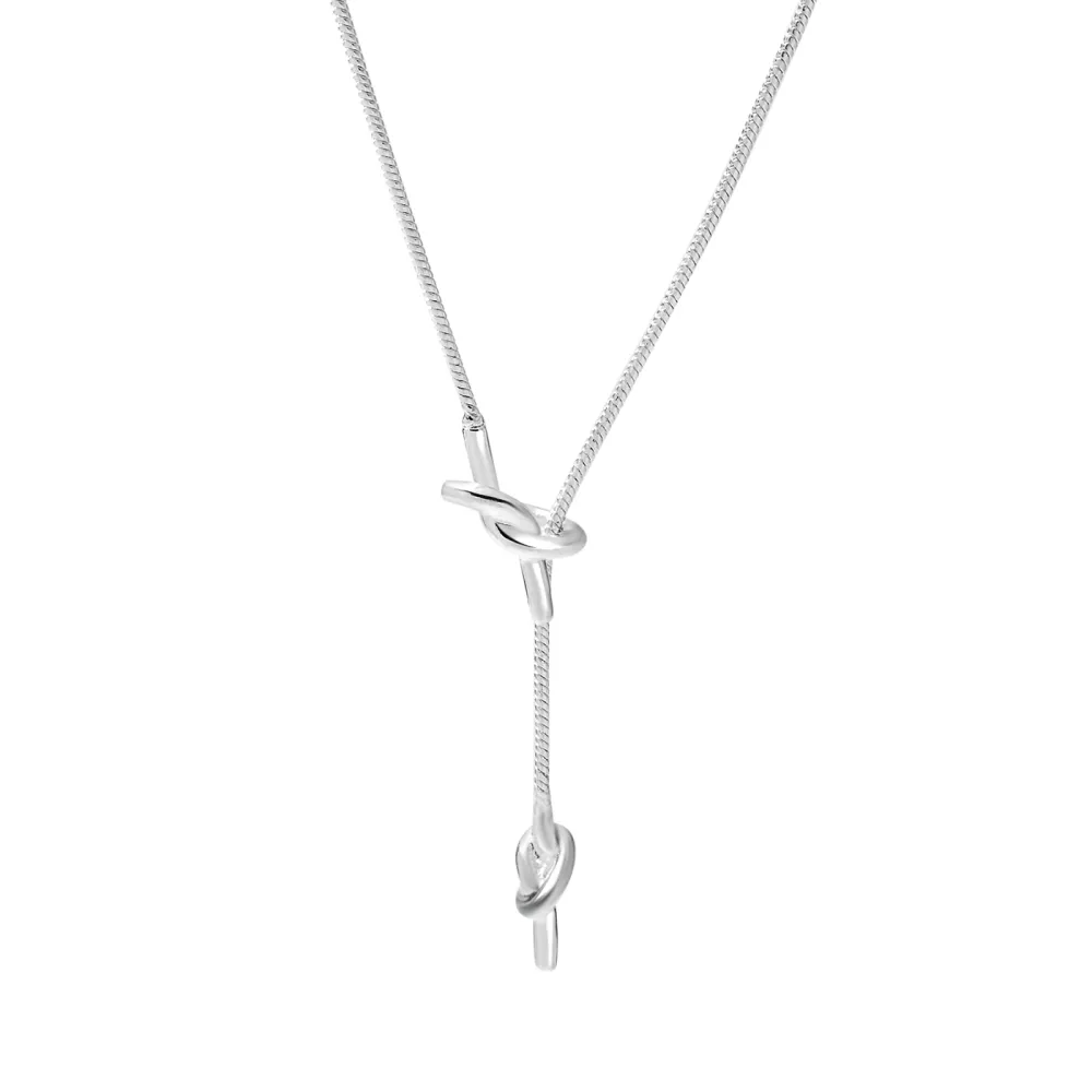 Glimmering Path Pendant Necklace